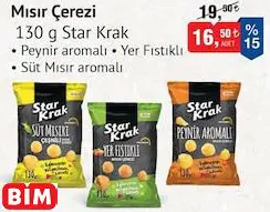 STAR KRAK MISIR ÇEREZİ 130 G